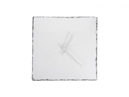 Square Slate Clock (27*27cm)