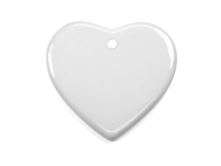 3&quot; Heart Ornament with Hole
