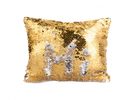 Sequin Makeup Bag / Pencil Case (Gold/Silver, 16.5*20.5cm)