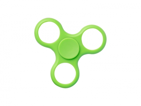 Plastic Fidget Spinner (Whirlwind, Green)