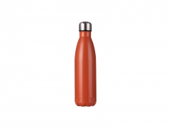 17oz/500ml Stainless Steel Cola Bottle (Orange)