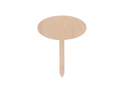 Plywood Garden Stake (Oval, 20*25cm)