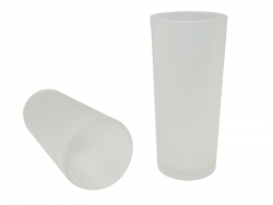 10oz Frosted Glass Mug