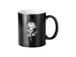 11oz Engraving Color Changing Mug (Rose)
