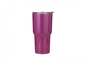 30oz Stainless Steel Tumbler (Purple)