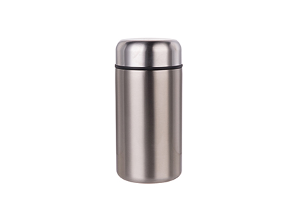 Bote de comida Acero Inoxidable 16oz/480ml (Plateado)