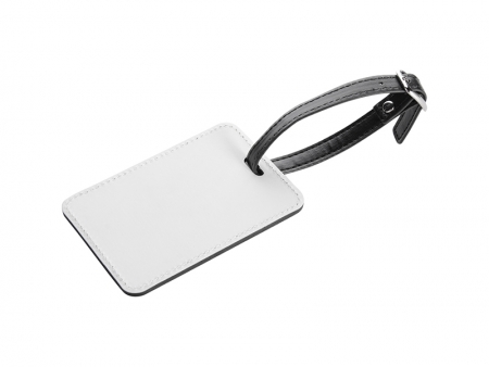 2-Sided PU Leather Luggage Tag