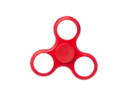 Plastic Fidget Spinner (Whirlwind, Red)