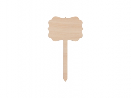 Plywood Lace Garden Stake(10*17.5cm)