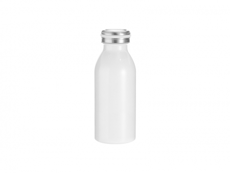 12oz/350ml Stainless Steel Milk Bottle (White)