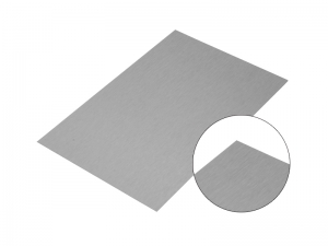 Silver Aluminum Brush Board