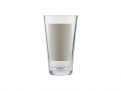 17oz玻璃杯（方形刮白）